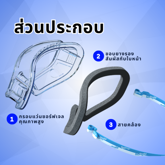 Softgle Comfort No Pain Safety goggles - Image 9