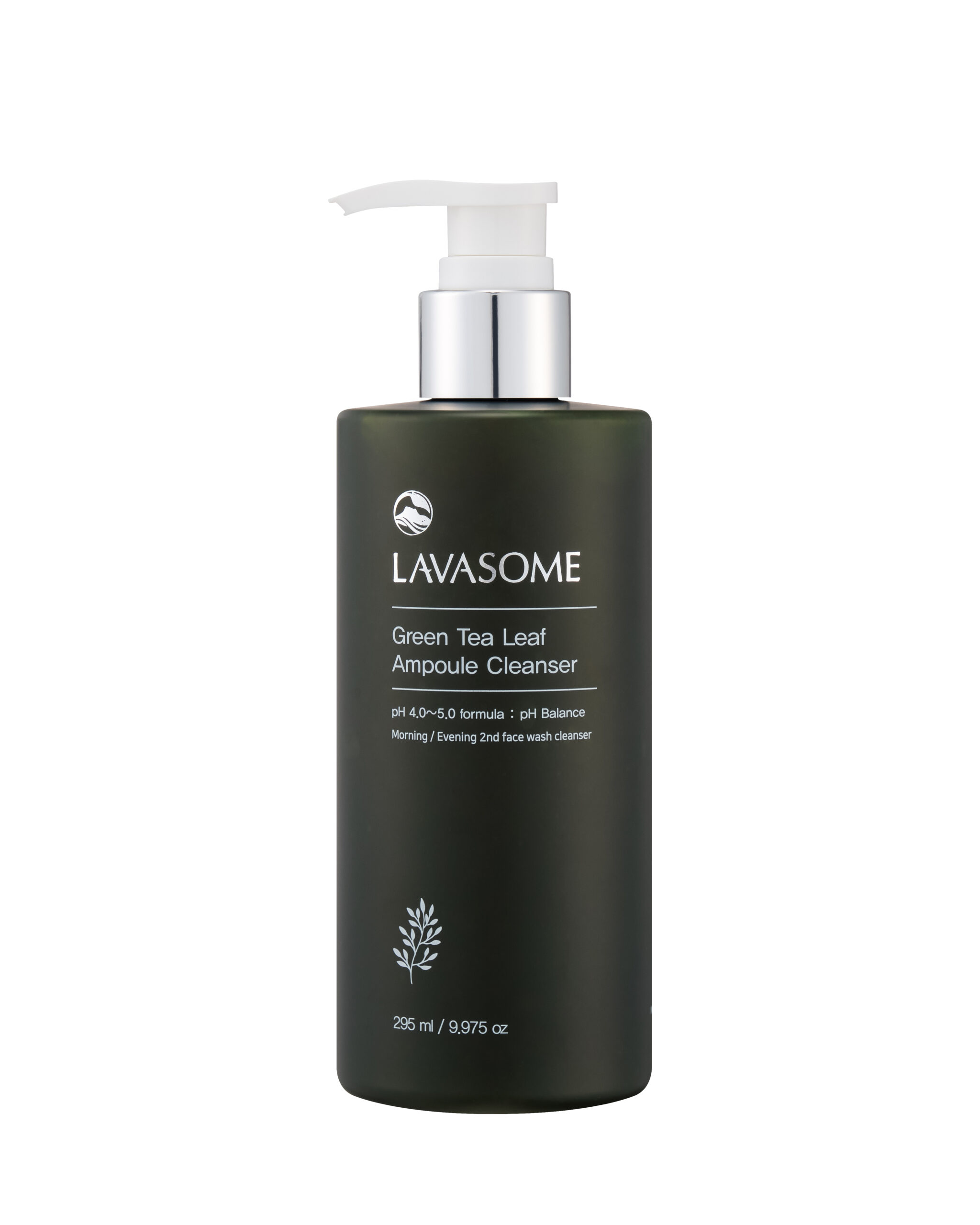 LAVASOME Green Tea Leaf Ampoule Cleanser โฟมล้างหน้าชาเขียวสูตรอ่อนโยน