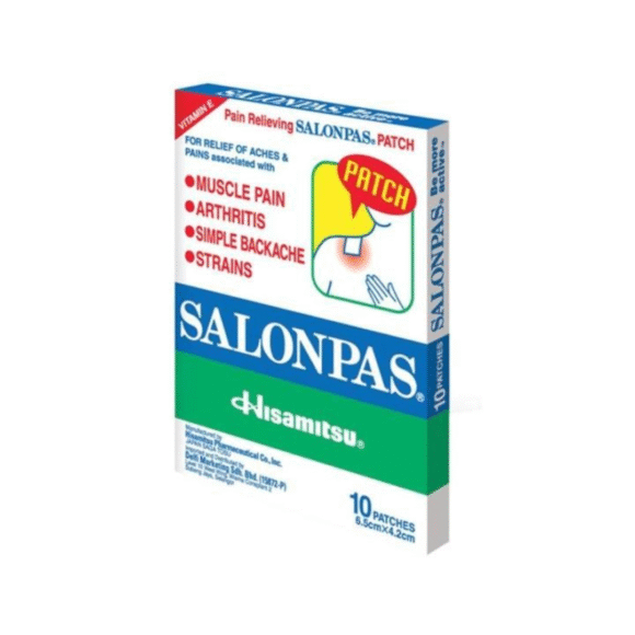 Salonpas Pain Relief Patch (10Pcs) - Image 2