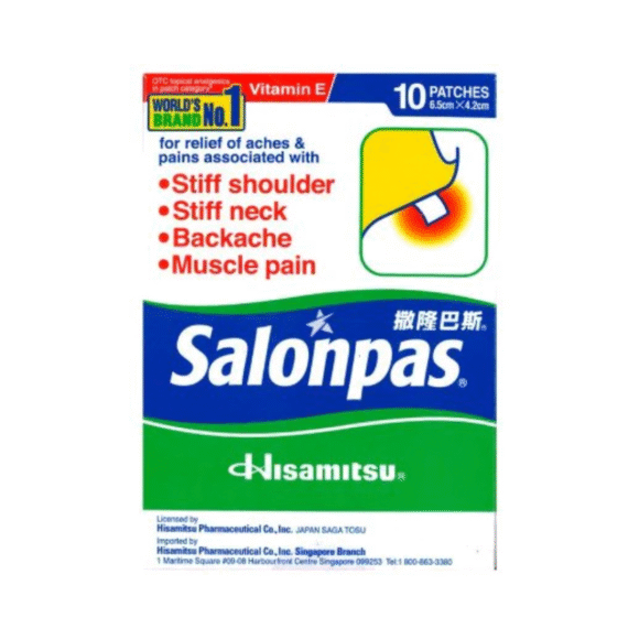 Salonpas Pain Relief Patch (10Pcs)