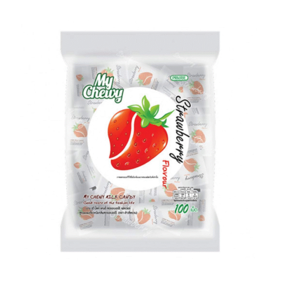 My chewy milk candy strawberry flavour(380g)