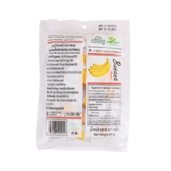 My chewy milk candy banana flavour(360g) - Image 4