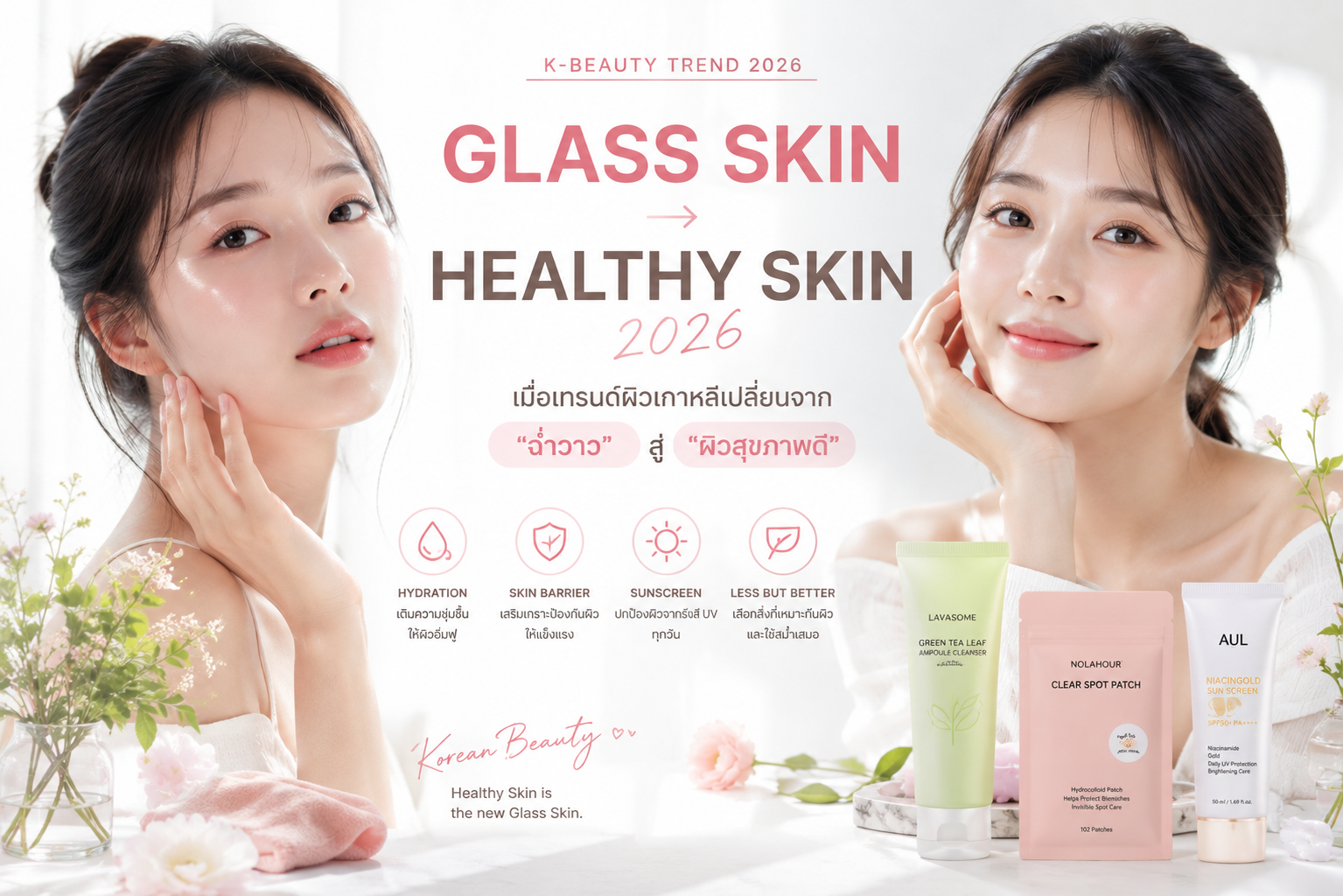 Glass Skin ในปี 2026 ยังมาแรงไหม?